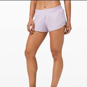 Lululemon Hotty Hot low rise shorts 2.5”